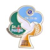 Metal magnetic badge