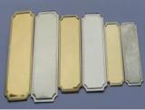 Trophy plates with sticker