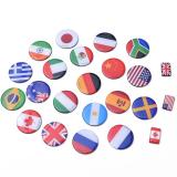 Flag design  fridge magnet 0.1-0.3usd